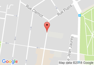 Plan de localisation de Greta Aunis Atlantique de Rochefort