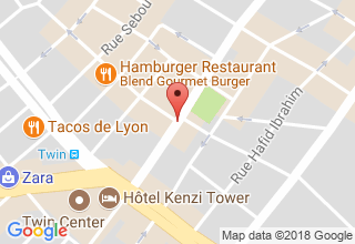 Plan de localisation de S.B.M Distribution