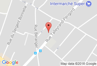 Plan de localisation de Jallet Thierry