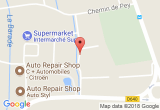 Plan de localisation de Lartigue Nicolas (EURL)