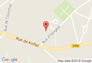 Plan de localisation de Menuiserie Sevin