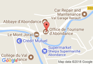 Plan de localisation de Peillex Julien