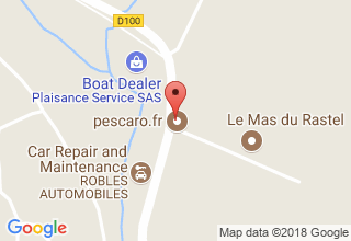 Plan de localisation de Polverini