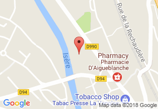 Plan de localisation de Vibert Stéphane Menuiserie