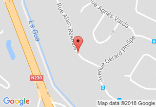 Plan de localisation de A2Z FERMETURE