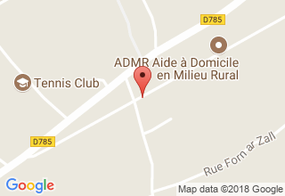 Plan de localisation de Boënnec Norbert