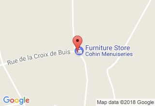 Plan de localisation de Cohin Menuiseries