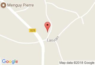 Plan de localisation de Menuiserie Perros