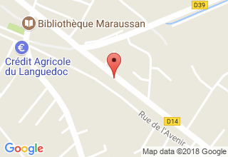 Plan de localisation de Peronnet Jean-Paul
