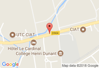 Plan de localisation de Milani Georges