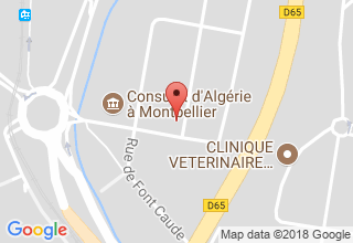 Plan de localisation de Moralès Jean-Marie