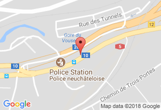 Plan de localisation de Parisot Philippe
