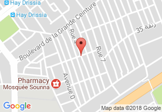 Plan de localisation de AFIC