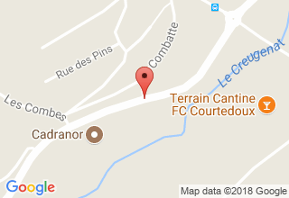 Plan de localisation de Prudhomme Jacques