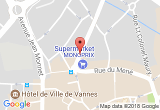 Plan de localisation de Espacil