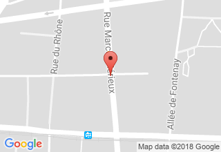 Plan de localisation de Immobilière Claude Rizzon