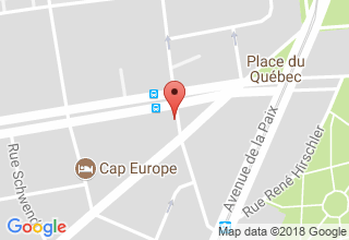Plan de localisation de Immobilière Rhin Vosges