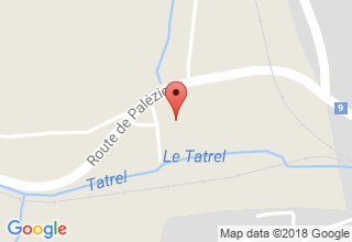 Plan de localisation de Simonneau Pascal