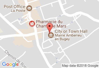 Plan de localisation de Beguin
