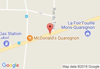 Plan de localisation de Soregor