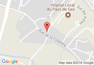 Plan de localisation de Hôpital Local du Pays de Gex