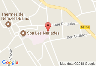 Plan de localisation de Hôpital (Centre de Rééducation Fonctionnelle)