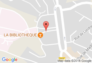 Plan de localisation de Hôpital Jacques Puel