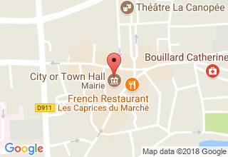 Plan de localisation de Santé Service Charente