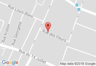 Plan de localisation de Centre Hospitalier Général Rochefort