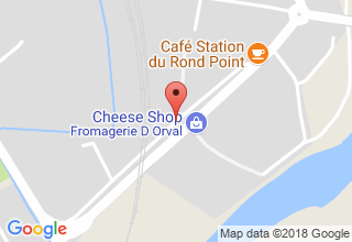 Plan de localisation de Centre Hospitalier George Sand