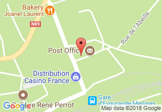 Plan de localisation de Les Rouchauds