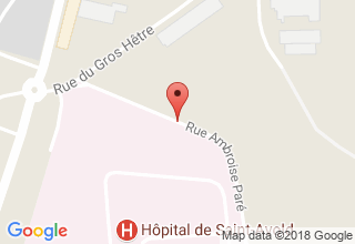 Plan de localisation de Hospitalor
