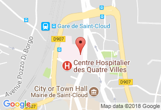Plan de localisation de Institut Curie