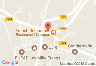 Plan de localisation de Béraud Fabrice