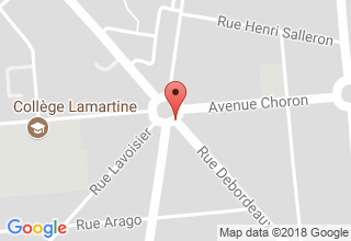Plan de localisation de Beudy Eric