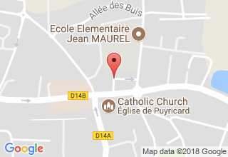 Plan de localisation de David Xavier