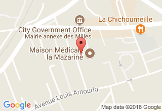 Plan de localisation de Decugis Alain