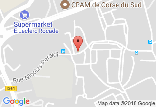 Plan de localisation de Miniconi Charles
