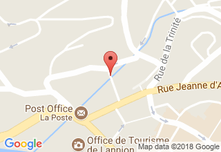 Plan de localisation de Thomas Céline