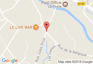 Plan de localisation de Desert Lamoril Marie