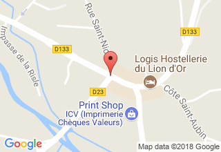 Plan de localisation de Guégan Philippe