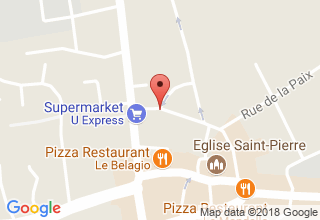 Plan de localisation de Collet Laetitia