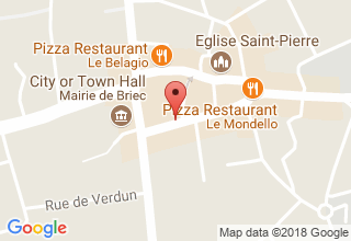 Plan de localisation de Daniel Claude