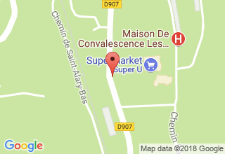 Plan de localisation de Cardin Philippe