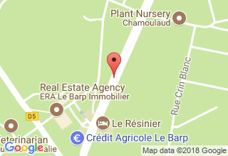Plan de localisation de Delas Bernard