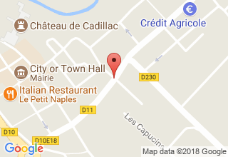 Plan de localisation de Seze Gabriel
