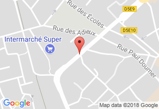 Plan de localisation de Andraud Hervé