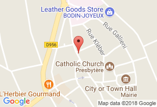 Plan de localisation de Descout Michel