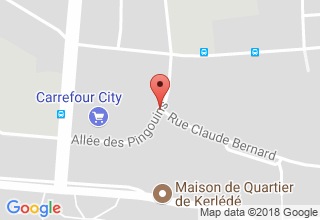 Plan de localisation de Foyer Denis