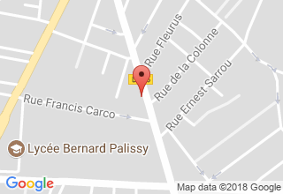 Plan de localisation de Labbé Béatrice